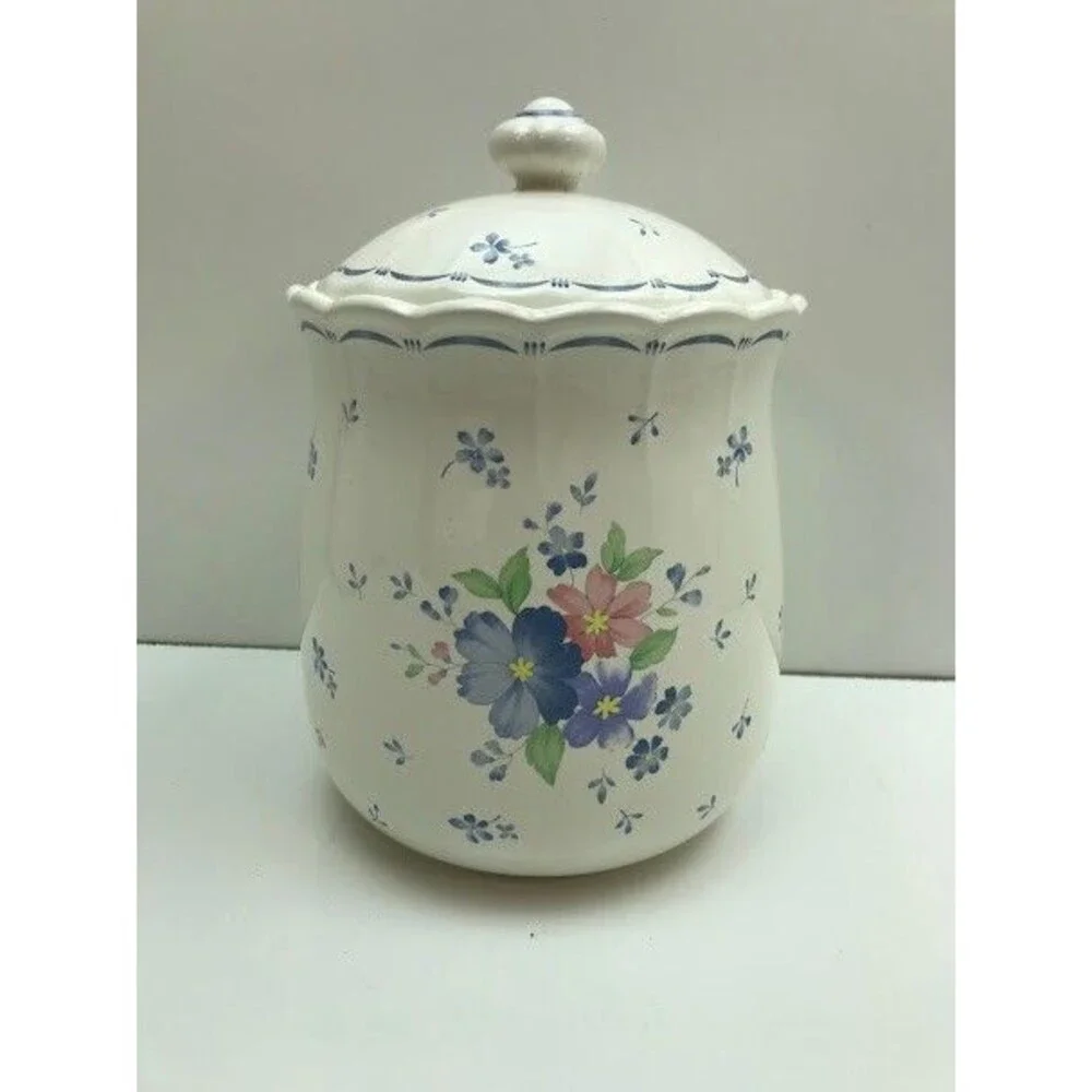Nikko Provincial Designs Dauphine 80's 7 piece Cannisters Set